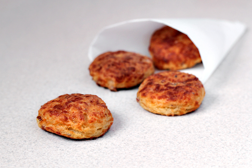 bacon and cheese biscuits recipe with step by step pictures